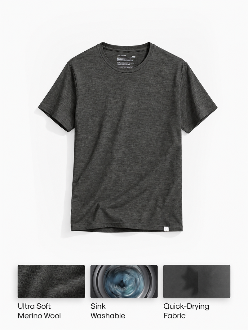 Men's Travel Merino Tee