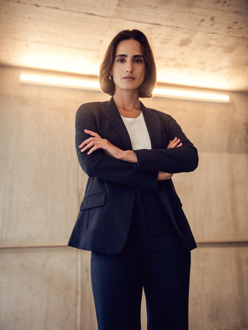 Women's Velocity Tailored Blazer - Dark Navy Heather